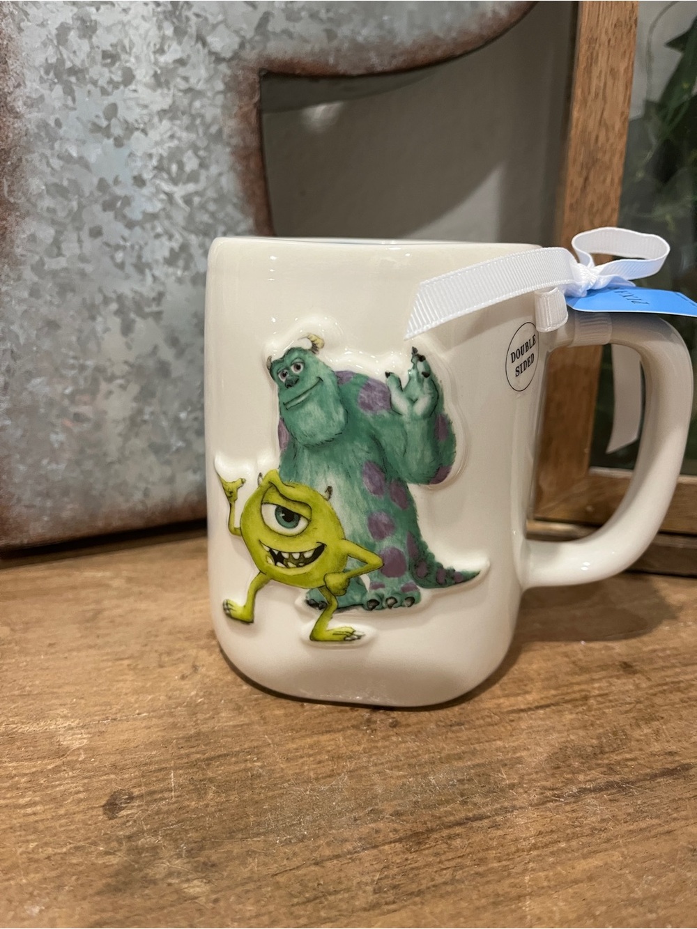 Rae Dunn Monsters Inc. Mug, Mike and Sully, Scream Team